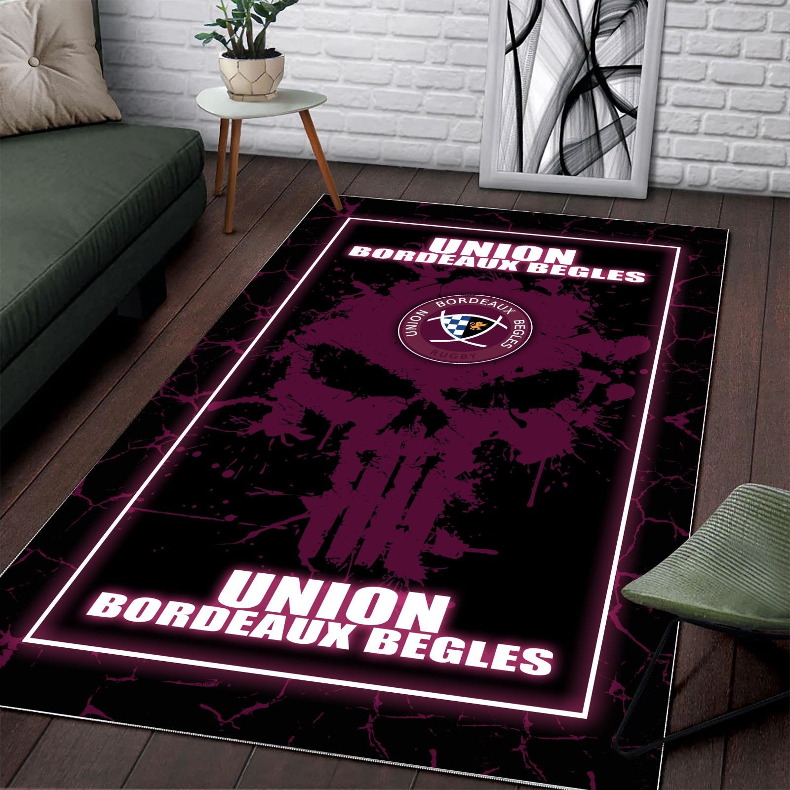 Tapis Rugby Union Bordeaux Begles WRUG1733 – Image 2