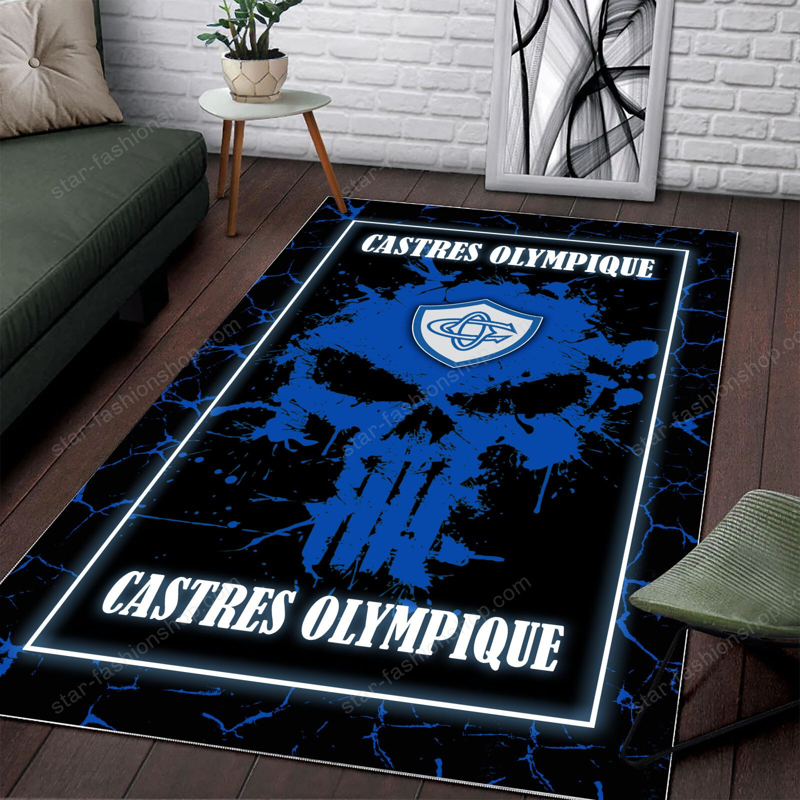 Tapis Rugby Castres Olympique WRUG1724 – Image 2