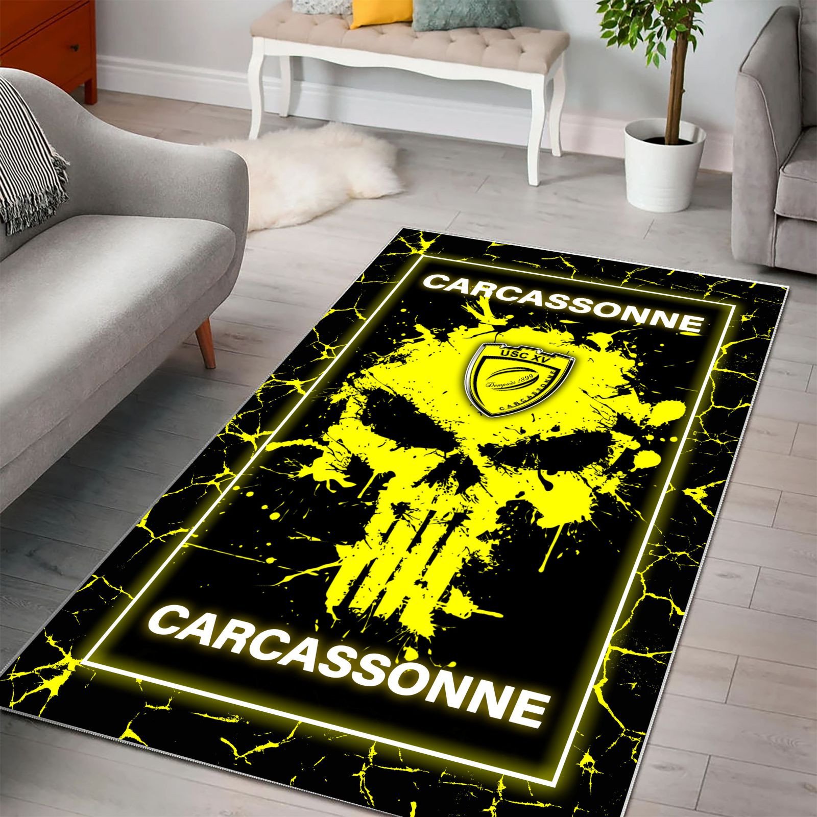 Tapis Rugby US Carcassonne WRUG1748 – Image 3