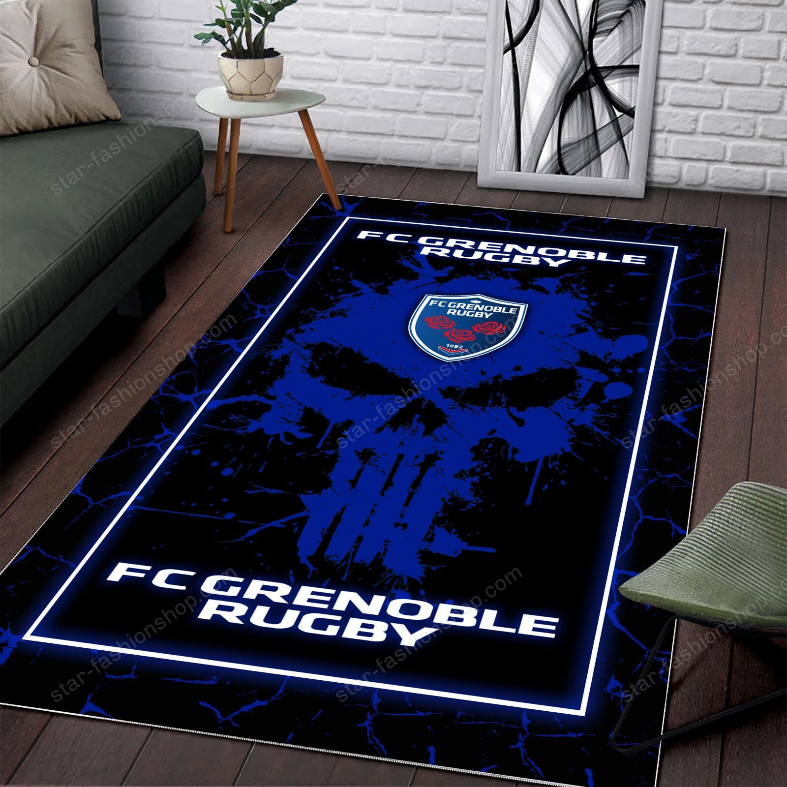 Tapis Rugby FC Grenoble Rugby WRUG1738 – Image 2