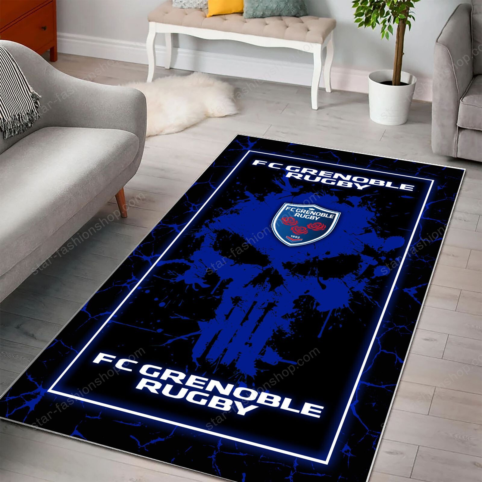 Tapis Rugby FC Grenoble Rugby WRUG1738 – Image 3