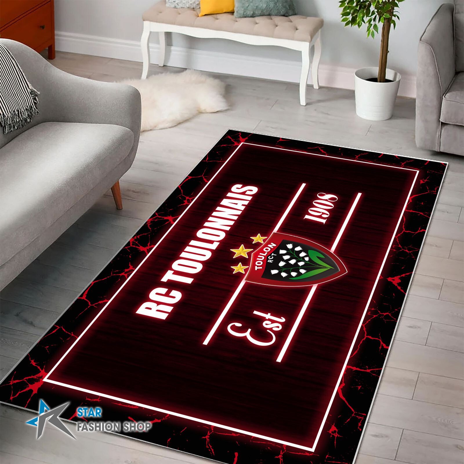 Tapis Rugby RC Toulonnais WRUG1696 – Image 3