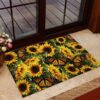 Tapis Hello Sunshine Sunflower Doormat Home Decor