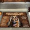 Tapis When Visiting My House German Shepherd Dog Doormat Home Decor