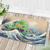 Tapis Broly Vs Gogeta Dragon Ball The Great Wave Japan Doormat Home Decor