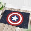 Tapis Captain America Christmas Doormat Home Decor