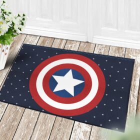 Tapis Captain America Christmas Doormat Home Decor