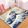 Tapis Cookie The Great Wave Carpet Rug Home Room Decor