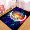 Tapis Cute Charmander Pokemon Love You To The Moon Galaxy Rug Carpet Rug Home Room Decor