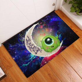 Tapis Cute Mike Monster Inc Love You To The Moon Galaxy Back Doormat Home Decor