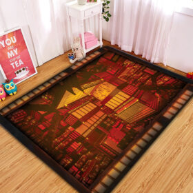 Tapis Demon Slayer Infinity Castle Carpet Rug Home Room Decor