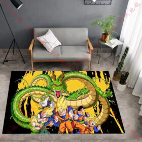 Tapis Dragon Ball Carpet Living Room Bedroom Sofa Mat Door Mat Kitchen Bathroom Rugs 02