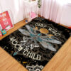 Tapis Dragonfly Stay Wild Moon Child Rug Carpet Rug Home Room Decor