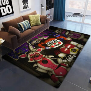 Tapis Five Nights At Freddys Cosplay Carpet Living Room Bedroom Sofa Rug Door Mat 01
