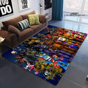 Tapis Five Nights At Freddys Cosplay Carpet Living Room Bedroom Sofa Rug Door Mat 10