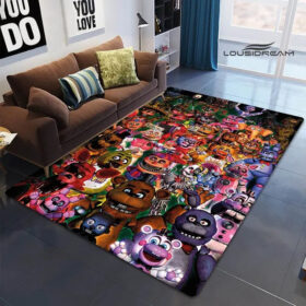 Tapis Five Nights At Freddys Cosplay Carpet Living Room Bedroom Sofa Rug Door Mat 02