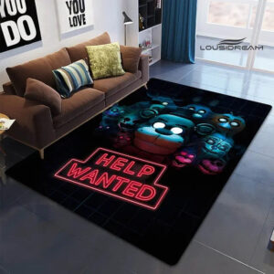 Tapis Five Nights At Freddys Cosplay Carpet Living Room Bedroom Sofa Rug Door Mat 03