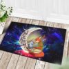 Tapis Fox Couple Zootopia Love You To The Moon Galaxy Back Doormat Home Decor