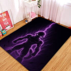 Tapis Black Frieza Dragon Ball Light Carpet Rug Home Room Decor