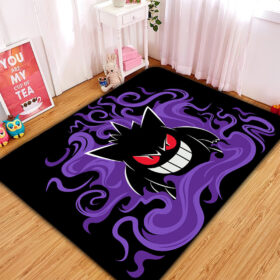 Tapis Gengar Pokemon Spoopy Carpet Rug Home Room Decor