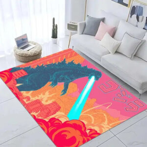 Tapis Godzilla Cosplay Carpet Living Room Bedroom Sofa Rug Door Mat 01