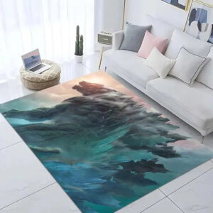 Tapis Godzilla Cosplay Carpet Living Room Bedroom Sofa Rug Door Mat 07