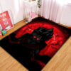 Tapis Goku Saiyan Evil Moonlight Rug Carpet Rug Home Room Decor