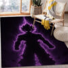 Tapis Goku Dragon Ball Purple Light Carpet Rug Home Room Decor