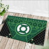 Tapis Green Latern Christmas Doormat Home Decor