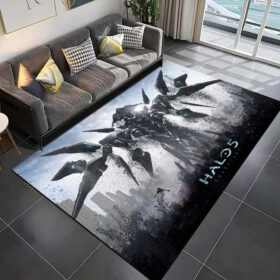 Tapis Halo Infinite Graphic Carpet Living Room Bedroom Sofa Rug Door Mat Kitchen Bathroom 04