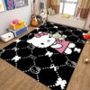 Tapis Hello Kitty Graphic Carpet Living Room Bedroom Sofa Rug Door Mat Kitchen Bathroom 01
