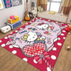 Tapis Hello Kitty Graphic Carpet Living Room Bedroom Sofa Rug Door Mat Kitchen Bathroom 02