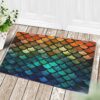 Tapis Mermaid Colorfull 1 Doormat Home Decor