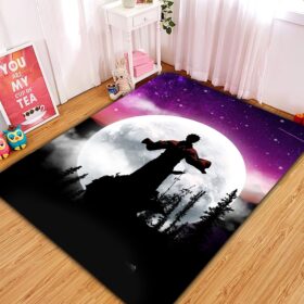 Tapis Jujutsu Kaisen Sukuna Moon Night Rug Carpet Rug Home Room Decor