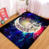 Tapis Kanroji And Kaburamaru Demon Slayer Love You To The Moon Galaxy Rug Carpet Rug Home Room Decor