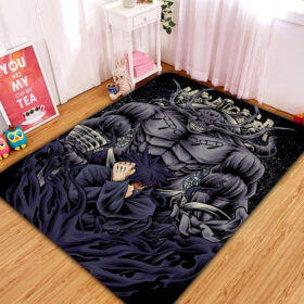 Tapis Mahoraga Megumi Jujutsu Kaisen Anime Rug Carpet Rug Home Room Decor
