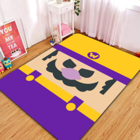 Tapis Mario Wario Carpet Rug Home Room Decor