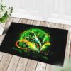 Tapis Mega X Rayquaza Pokemon Moonlight Doormat Home Decor