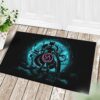 Tapis Mewtwo Pokemon Moonlight Doormat Home Decor