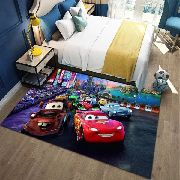 Tapis Movie Cars Lightning McQueen Carpet Living Room Bedroom Sofa Mat Door Rugs 07