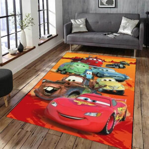 Tapis Movie Cars Lightning McQueen Carpet Living Room Bedroom Sofa Mat Door Rugs 02
