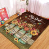 Tapis My God That Is Who You Are Rug Carpet Rug Home Room Decor