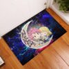Tapis Natsu Fairy Tail Anime Love You To The Moon Galaxy Back Doormat Home Decor