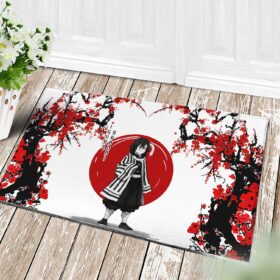 Tapis Obanai Demon Slayer Anime Japan Doormat Home Decor