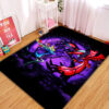 Tapis Pokemon X&Y Yveltal and Xerneas Moonlight Area Carpet Rug Home Decor Bedroom Living Room Decor