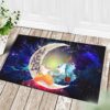 Tapis Pokemon Couple Latios Latias Love You To The Moon Galaxy Back Doormat Home Decor