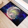 Tapis Pokemon Espeon Umbreon Love You To The Moon Galaxy Back Doormat Home Decor