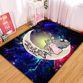 Tapis Pokemon Espeon Umbreon Love You To The Moon Galaxy Carpet Rug Home Room Decor