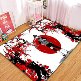 Tapis Rock Lee Anime Japan Style Carpet Rug Home Room Decor