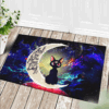 Tapis Sailor Moon Cat Moon And Back Anime Door Mat